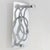 Description Wall lamp model “Nodo d’Amore”, designed by Giacomo Benevelli and produced by Gaetano Missaglia. The structure...