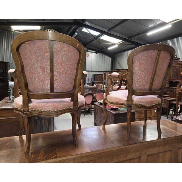 Period: 19th century Style: Louis 15th - Transition Condition: Good condition Material: Solid wood Width: 62Height:...