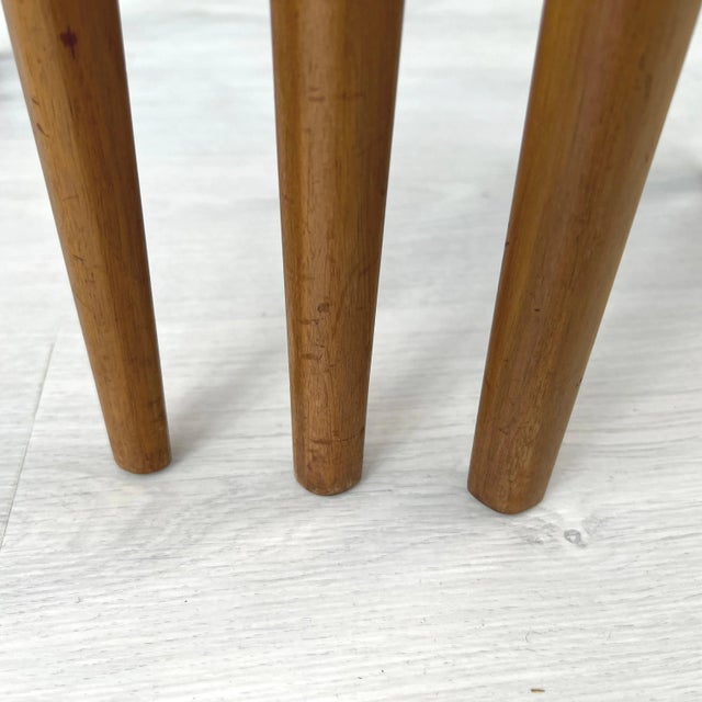 Danish Vintage Nesting Tables – Set of 3 For Sale - Image 11 of 12
