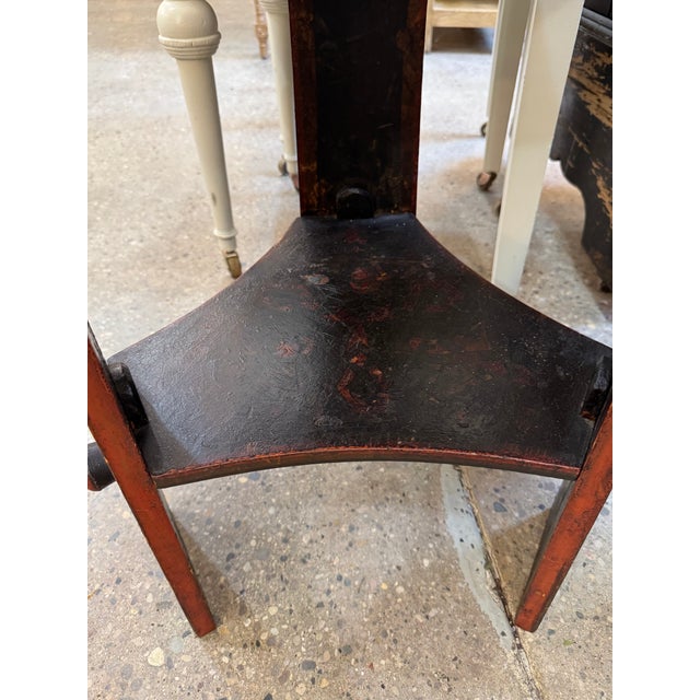 Mid 19th Century Hand-Painted Khokhloma Russian Tea Table For Sale - Image 11 of 12