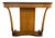 Italian Art Deco Console in Wood and Glass, 1930s For Sale