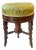 Adjustable 19th Century English Regency Mahogany Piano Stool For Sale