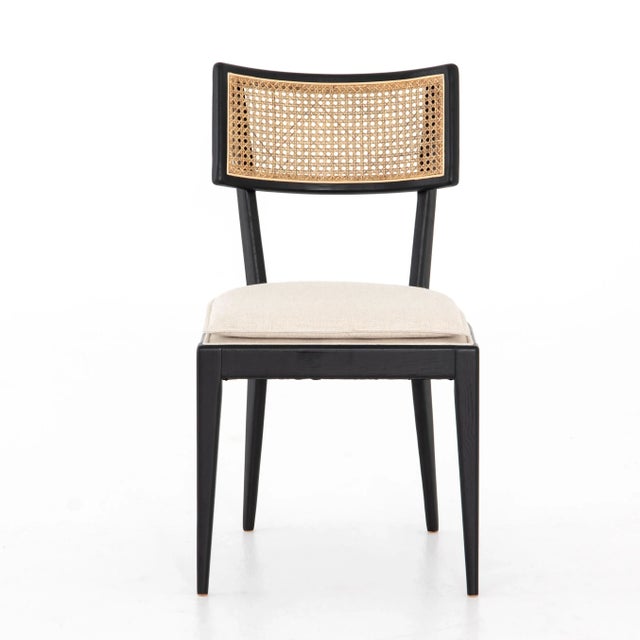 Four Hands Britt Dining Chair, Brushed Ebony For Sale - Image 9 of 12
