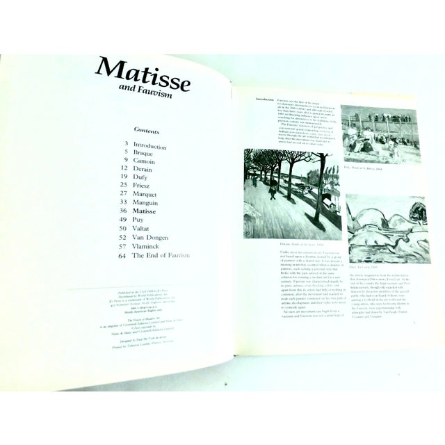 1990s 1994 Matisse, Fauve Artists Book, Illustrated For Sale - Image 5 of 6