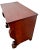 Brown Antique Empire Style Cabinet Flame Mahogany Sideboard, Small Credenza, Buffet For Sale - Image 8 of 13