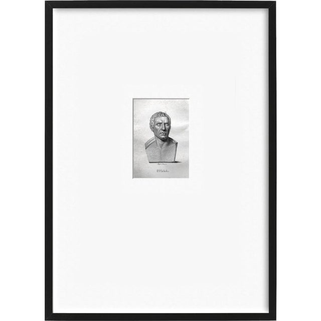 Framed 19th Century French Portrait Etchings - Set of 20 For Sale - Image 4 of 11