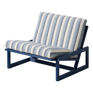Carlotta Outdoor Blue Chair by Afra & Tobia Scarpa for Cassina For Sale