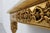 Louis XVI Style Gilt Wall Console with Onyx Marble Top, Italy, 1950s For Sale - Image 11 of 12