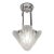 French Art Deco Pendant Light by Petitot & Muller Freres 1930 France For Sale