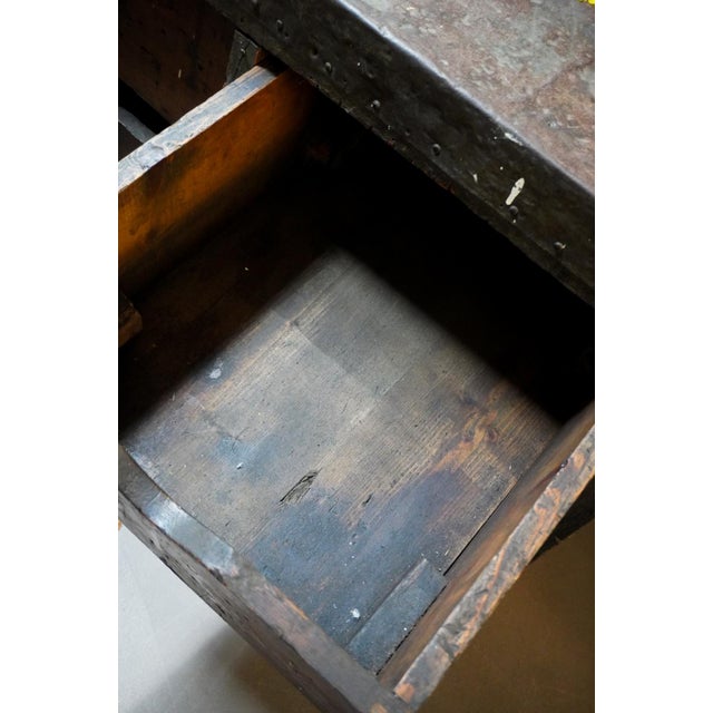 Industrial Wooden Sideboard, 1900s For Sale - Image 9 of 18