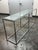 Modern Chrome + Glass Console Table For Sale In San Francisco - Image 6 of 12