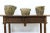 Beautiful Spanish antique walnut console table with two drawers. Solid and strong table. Beautiful details and patina....