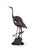 Wildwood Wildwood Bronze Crane Sculpture For Sale - Image 4 of 4