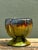 Vintage Drip Glaze Ceramic Pedestal Bowl For Sale - Image 9 of 12