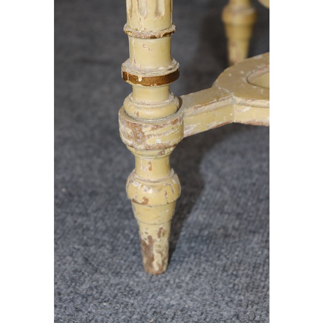 Antique French Louis XVI Parcel Gilt Ladies Vanity For Sale - Image 10 of 11