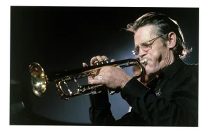 Chet Baker, American Jazz Trumpeter Player, 1989