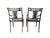 Molla Diana the Huntress Powder Coated Iron Chairs — A Pair For Sale - Image 12 of 12