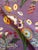 Chinoiserie Thibaut F920850 Pasadena Plum Fabric 1 7/8 Yards For Sale - Image 3 of 8