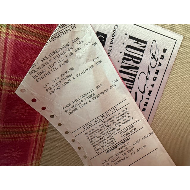 Late 20th Century Brandy Wine Designs/Calico Corners French Country Chairs - A Pair For Sale - Image 12 of 12