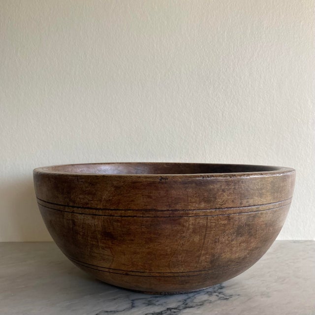 Wooden Salad Bowl, 1960s For Sale - Image 6 of 10