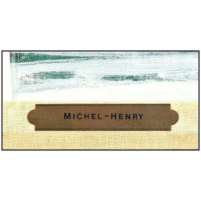 Late 20th Century Les Trois Fleurs, Michel Henry For Sale - Image 4 of 6