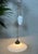 Antique pendant lamp from the 1930s. Porcelain pulley system for stepless length adjustment. Maximum length: 92 cm....