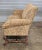 Gold Late 20th Century Southwood Mahogany Rococo Sofa Damask Fabric Carved Frame Made North Carolina For Sale - Image 8 of 10