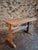 Rustic French Bistro Table in Pine, 1930s For Sale - Image 3 of 15