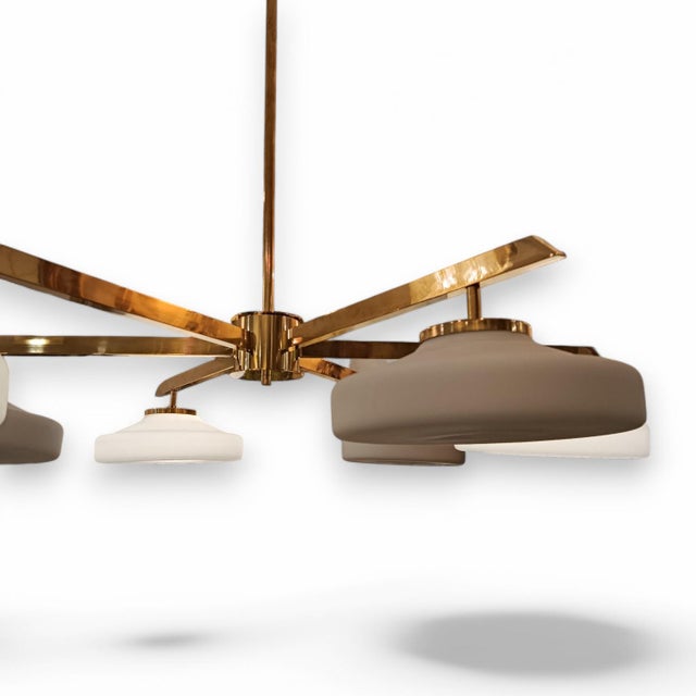 Lamp in the style of Angelo Lelli for Arredoluce For Sale - Image 5 of 9
