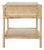 Arvid Square Accent Table in Natural For Sale
