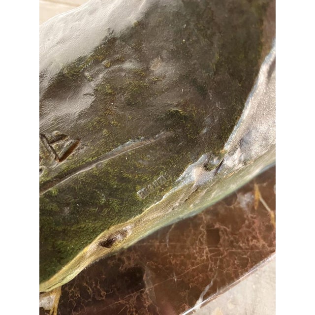 Victor Demanet, Art Deco Archer, 1920s, Bronze For Sale - Image 12 of 15