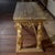 Carved Console Table with Marble Top and Cherubs For Sale - Image 3 of 9