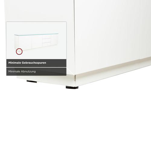 Cube Sideboard and Chest of Drawers in White High Gloss Wood from Interlübke, Set of 2 For Sale - Image 16 of 18