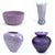 Top 20 Shades of Aubergine Vintage Decorative Objects Instant Collection For Sale - Image 9 of 18