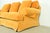 Baker Furniture Contemporary Yellow Velvet Upholstered Sofa For Sale In South Bend - Image 6 of 12