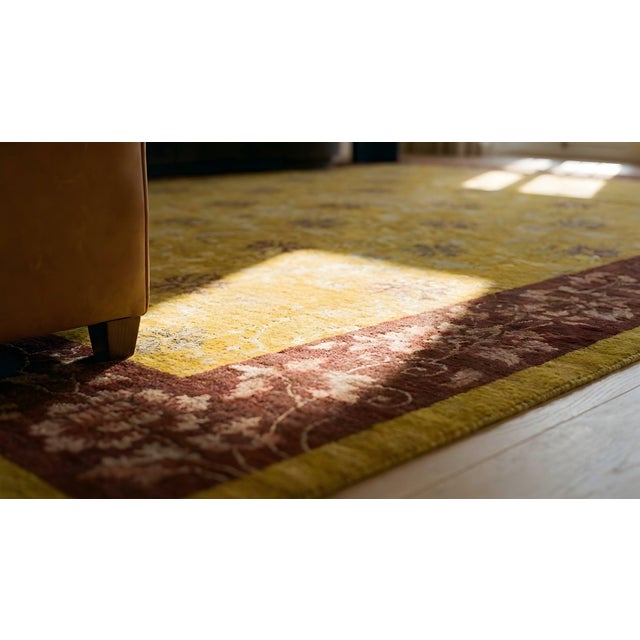 Antique Chinese Art Deco Rug For Sale - Image 10 of 11