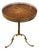1950s Small Brass Italian Side Table For Sale