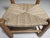 Brown Set of French Rustic Low Chairs in Elm Wood and Straw attributed to Charlotte Perriand, 1960s For Sale - Image 8 of 10