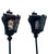 Vintage Black Cast Iron Floor - Standing Street-Style Lanterns - a Pair For Sale In West Palm - Image 6 of 12