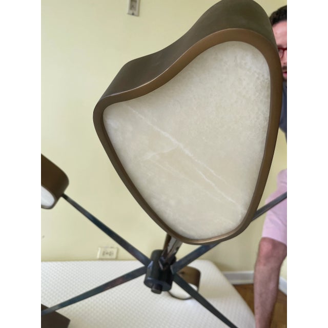 Bronze 21st Century Cabochon Chandelier Designed by Michael Richman For Sale - Image 8 of 10