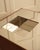 Brown Vintage Italian Coffee Table in Metal, 1970s For Sale - Image 8 of 10