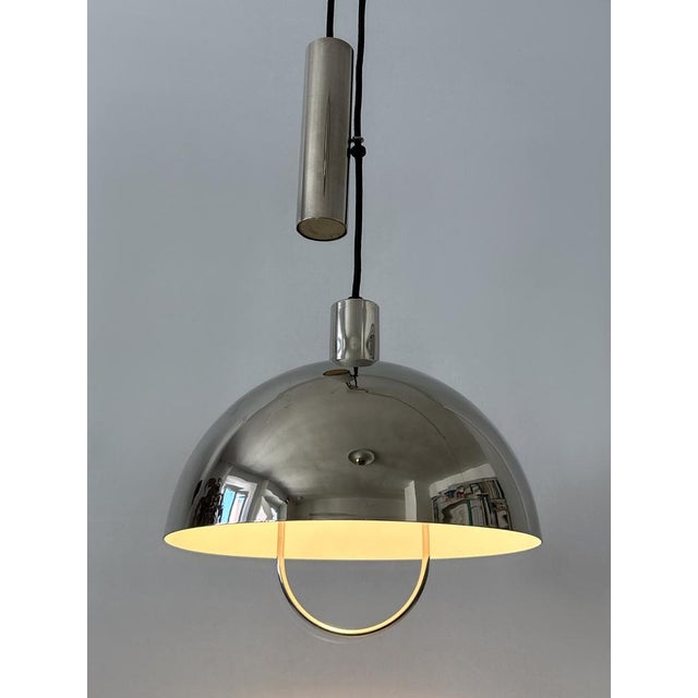 Early Bauhaus Pulley Pendant Lamp HMB 25/300 by Marianne Brandt for Tecnolumen, 1980s For Sale - Image 13 of 18