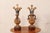 Italian Antique Polychrome Floral Urns - a Pair For Sale - Image 11 of 11