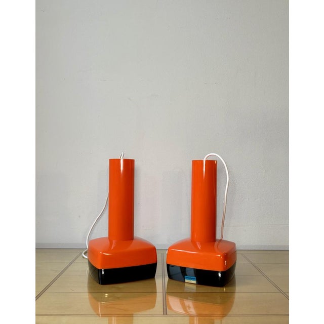 Plastic Space Age Pop Art Pendant Light from Ask Belysninger, Denmark, 1970s For Sale - Image 7 of 12