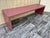 B&B Italia Post Modern Lacquered Raspberry Accent Bench by B&b Italia. Circa 1990s For Sale - Image 4 of 18