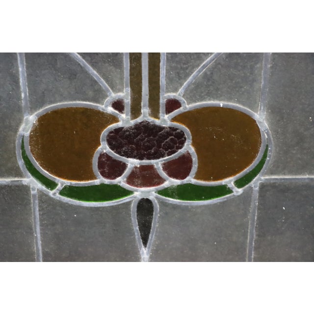 Traditional Stained Glass Window For Sale - Image 3 of 9