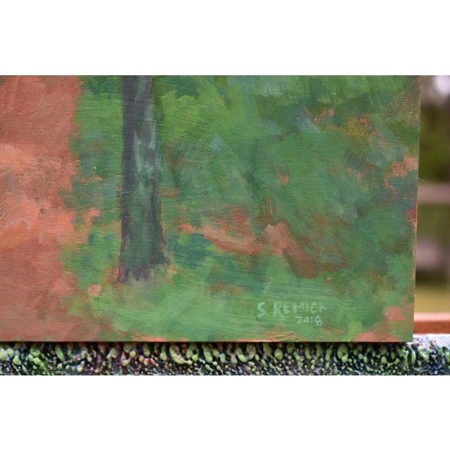 Stephen Remick "Back Yard Path", Contemporary Painting by Stephen Remick For Sale - Image 4 of 9