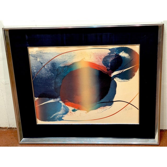 Signed Paul Jenkins “Phenomena Open Light” Abstract Expressionist Lithograph For Sale - Image 9 of 11