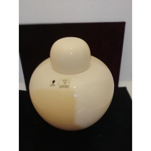 An iconic original Venini vase. Designed by Cerlo Scarpa for this series called I Cinesi. A modern design object created...
