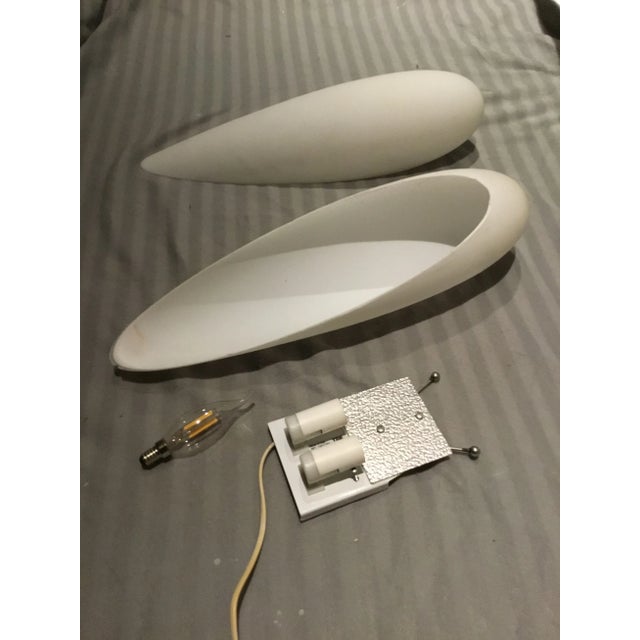 Mid-Century Modern Large Mid-Century Wall Sconces, Italy For Sale - Image 3 of 9